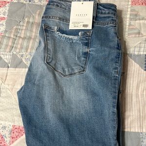 Kancan mid rise ankle skinny